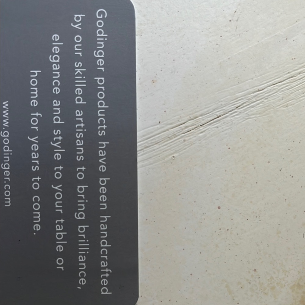 Godinger Gray Decor Accents Modern Design - Picture 8 of 8